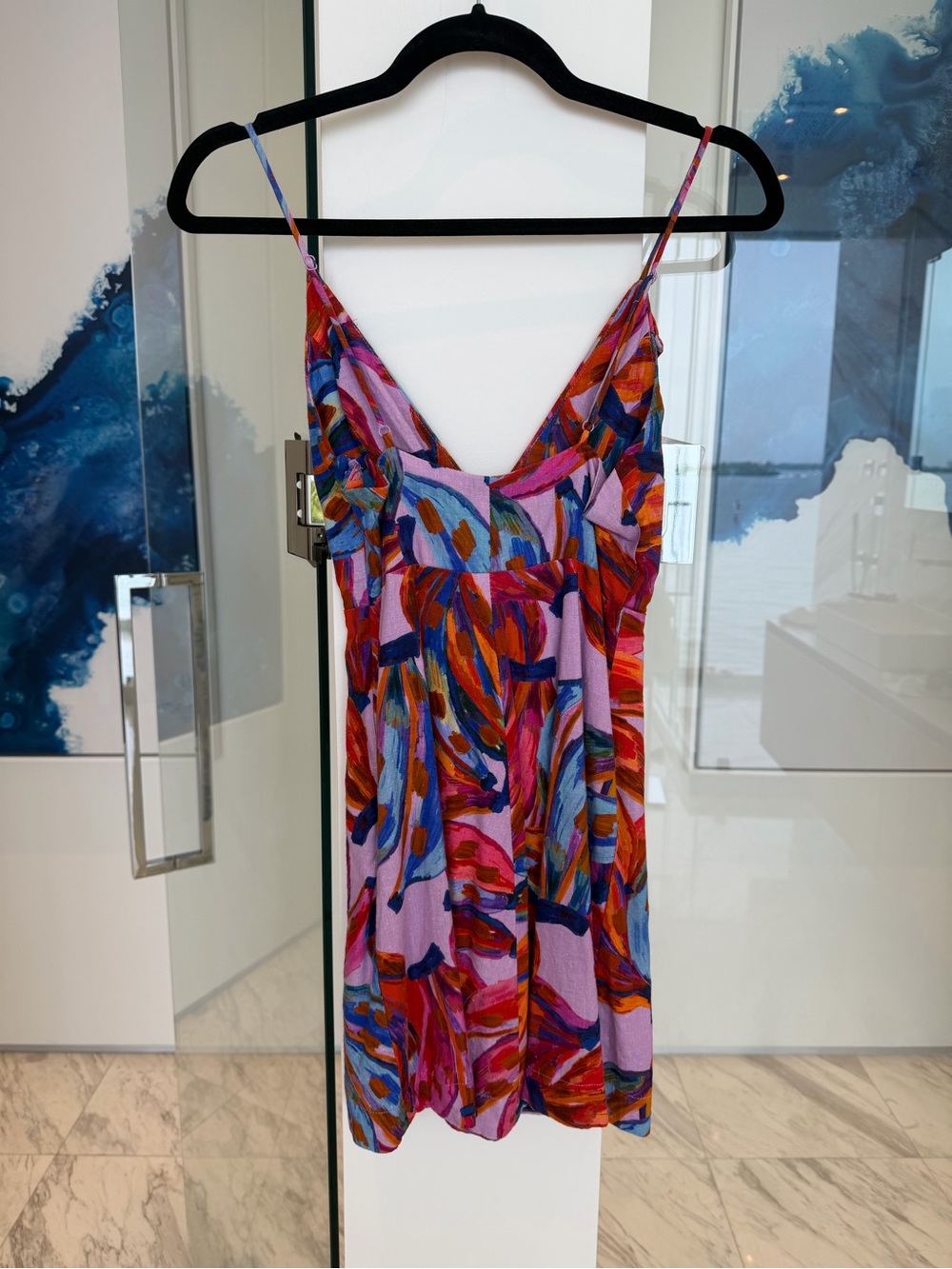 FARM Rio Colorful Bananas Mini Dress - Picture 5 of 7